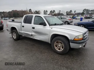 2004 Dodge Dakota Sport with VIN 1D7HL38K44S506609, listed as a Copart auction lot 84263824 with 244,242 mi miles and Salvage Title. Bid and sale history available at carsss.com. Image 4.