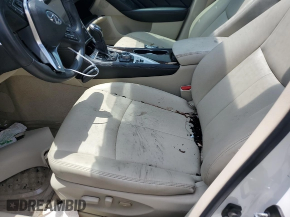 2018 Infiniti Q50 Luxe with VIN JN1EV7AP1JM351170, listed as a Copart auction lot 60412915 with 100,290 mi miles and Salvage title. Bid and sale history available at DreamBid. Image 7.