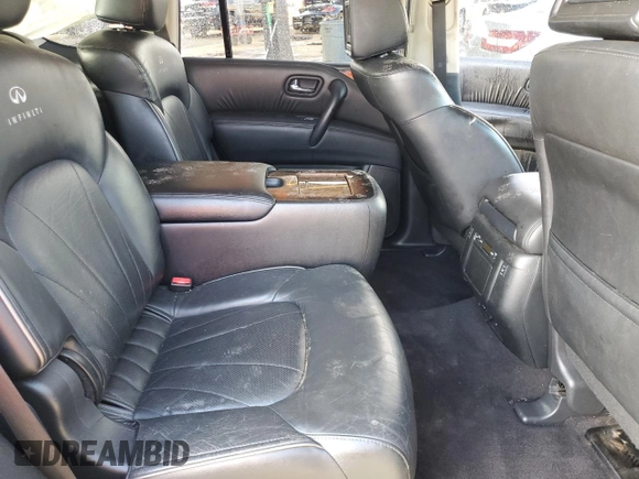 2013 Infiniti QX56 with VIN JN8AZ2NE2D9042301, listed as a Copart auction lot 79838704 with 237,423 mi miles and Salvage Title. Bid and sale history available at carsss.com. Image 11.