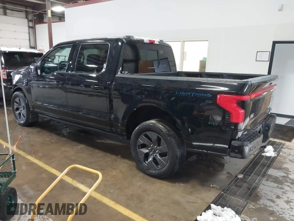 2023 Ford F-150 Lightning Pro with VIN 1FTVW1EV5PWG59228, listed as a IAAI auction lot 40838790 with Not Provided miles and . Bid and sale history available at DreamBid. Image 3.