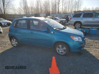 2009 Chevrolet Aveo 1LT z VIN KL1TD66E69B668367, wystawiony jako Copart lot #47278585 z przebiegiem 49 187 mil mil oraz Czysty tytuł • Clean title. Historia ofert i sprzedaży dostępna na DreamBid. Obrazek 4.
