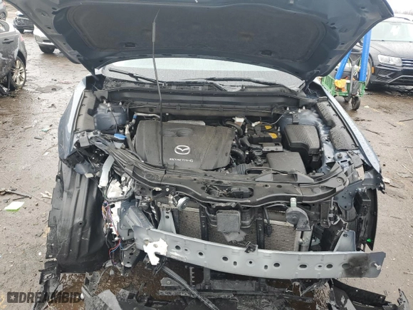 2024 Mazda CX-5 2.5 S Carbon Edition with VIN JM3KFBCL5R0466178, listed as a Copart auction lot 51057885 with 21,532 mi miles and Salvage Title. Bid and sale history available at carsss.com. Image 12.