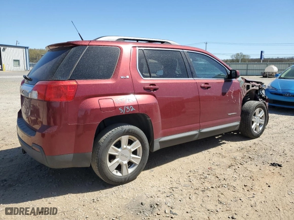 2012 GMC Terrain SLE-2 with VIN 2GKALSEK0C6381012, listed as a Copart auction lot 49607755 with 198,791 mi miles and Clean Title. Bid and sale history available at carsss.com. Image 3.