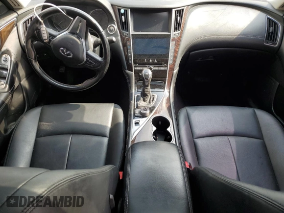 2019 Infiniti Q50 Luxe with VIN JN1EV7AR8KM559128, listed as a Copart auction lot 54709145 with Not Provided miles and Clean Title. Bid and sale history available at carsss.com. Image 8.