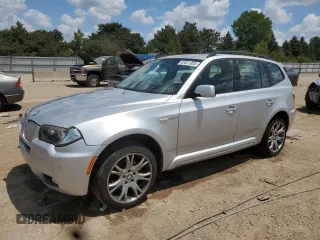 2007 BMW X3 3.0si with VIN WBXPC93487WJ02231, listed as a Copart auction lot 63021305 with 174,592 mi miles and Salvage title. Bid and sale history available at DreamBid. Image 1.