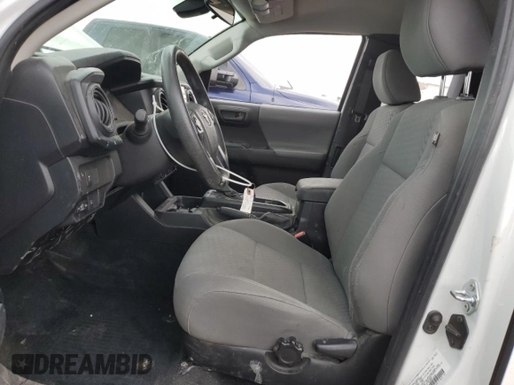 2022 Toyota Tacoma SR с VIN 3TYRX5GN7NT053658, выставлен на аукционе Copart как лот 57514485 с пробегом 29 687 миль миль и Списание • Salvage title. История ставок и продаж доступна на DreamBid. Изображение 7.