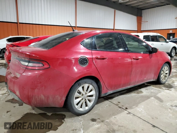 2014 Dodge Dart Aero with VIN 1C3CDFDH8ED696017, listed as a Copart auction lot 43477975 with 148,984 mi miles and Salvage Title. Bid and sale history available at carsss.com. Image 3.