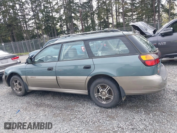2000 Subaru Legacy Outback with VIN 4S3BH6759Y7633587, listed as a IAAI auction lot 41997161 with 174,415 mi miles and . Bid and sale history available at DreamBid. Image 15.