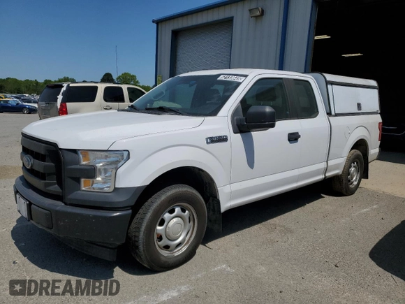 2017 Ford F-150 XL with VIN 1FTEX1C87HKE38751, listed as a Copart auction lot 52133645 with 169,510 mi miles and Clean Title. Bid and sale history available at carsss.com. Image 1.