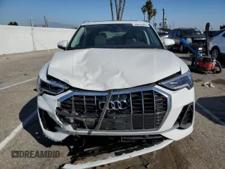 2022 Audi Q3 S line Premium Plus with VIN WA1EECF37N1084209, listed as a Copart auction lot 46819905 with 12,574 mi miles and Salvage Title. Bid and sale history available at carsss.com. Image 5.