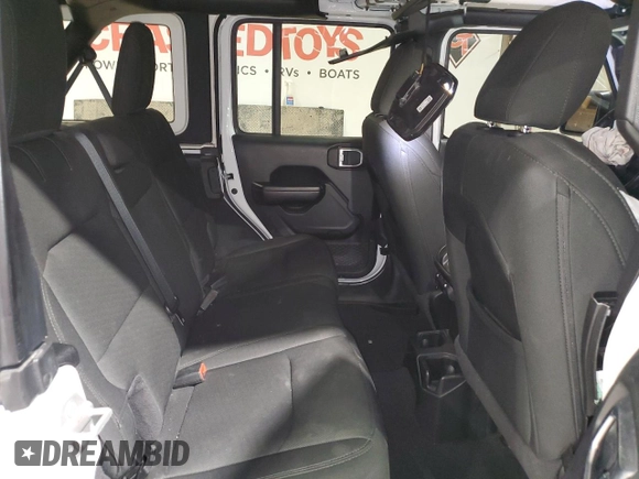 2020 Jeep Wrangler Unlimited Sport Altitude with VIN 1C4HJXDN5LW204180, listed as a Copart auction lot 45308075 with 67,340 mi miles and Salvage title. Bid and sale history available at DreamBid. Image 12.