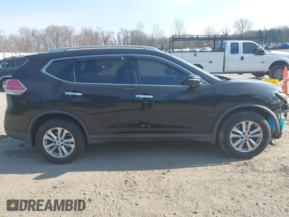 2014 Nissan Rogue S with VIN 5N1AT2MK1EC785035, listed as a IAAI auction lot 41721338 with 167,254 mi miles. Bid and sale history available at carsss.com. Image 14.