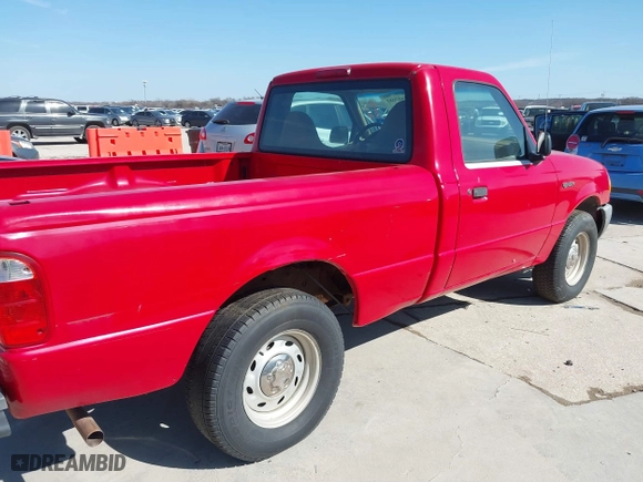 2002 Ford Ranger XL with VIN 1FTYR10D72PA04154, listed as a IAAI auction lot 41680681 with 170,079 mi miles. Bid and sale history available at carsss.com. Image 6.