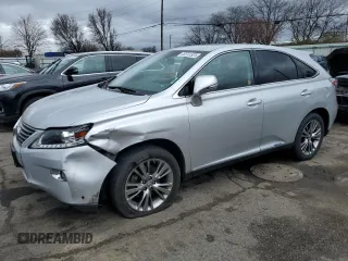 2013 Lexus RX 450h with VIN JTJZB1BAXD2006974, listed as a Copart auction lot 49741525 with 154,651 mi miles and Salvage Title. Bid and sale history available at carsss.com. Image 1.