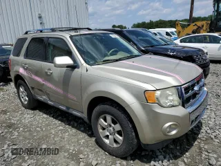 2010 Ford Escape Limited with VIN 1FMCU0EGXAKA03092, listed as a Copart auction lot 61094785 with 114,884 mi miles and Salvage title. Bid and sale history available at DreamBid. Image 4.