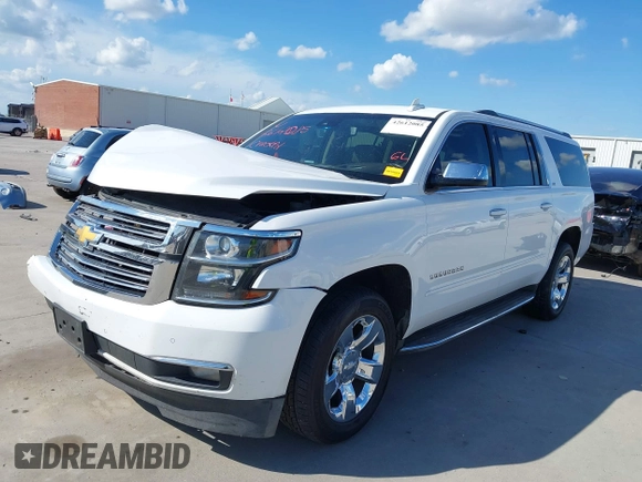 2016 Chevrolet Suburban LTZ with VIN 1GNSKJKC0GR109295, listed as a IAAI auction lot 42612085 with 200,912 mi miles and . Bid and sale history available at DreamBid. Image 2.