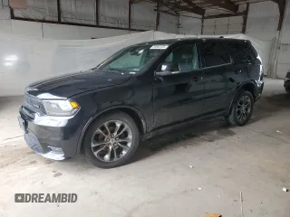 2019 Dodge Durango GT Plus z VIN 1C4RDJDG0KC684882, wystawiony jako Copart lot #56962335 z przebiegiem 101 263 mil mil oraz Szkoda całkowita • Salvage title. Historia ofert i sprzedaży dostępna na DreamBid. Obrazek 1.