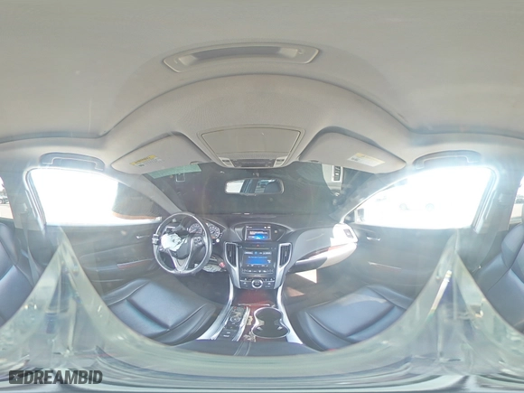 2015 Acura TLX V6 with VIN 19UUB2F37FA024051, listed as a Copart auction lot 45932615 with 90,028 mi miles and Salvage Title. Bid and sale history available at carsss.com. Image 12.