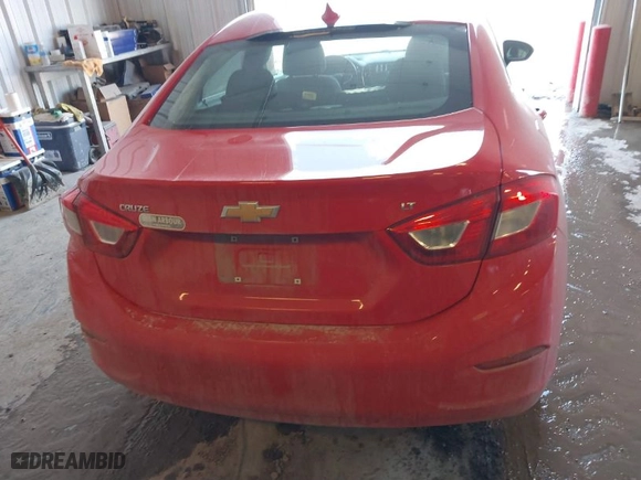 2017 Chevrolet Cruze LT with VIN 1G1BE5SM6H7271969, listed as a IAAI auction lot 41655508 with NaN miles. Bid and sale history available at carsss.com. Image 16.