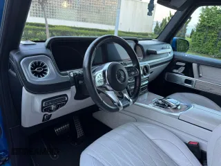 2022 Mercedes-Benz G 63 AMG z VIN W1NYC7HJ1NX437545, wystawiony jako Copart lot #66024305 z przebiegiem 9 650 mil mil oraz Czysty tytuł • Clean title. Historia ofert i sprzedaży dostępna na DreamBid. Obrazek 11.