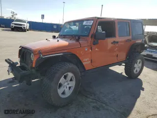 2011 Jeep Wrangler Unlimited Sahara with VIN 1J4BA5H19BL588797, listed as a Copart auction lot 72681904 with 100,763 mi miles and Salvage Title. Bid and sale history available at carsss.com. Image 1.