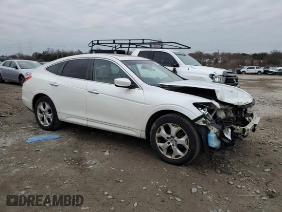 2010 Honda Crosstour EX-L with VIN 5J6TF2H59AL012455, listed as a Copart auction lot 83844504 with 164,503 mi miles and Salvage Title. Bid and sale history available at carsss.com. Image 4.