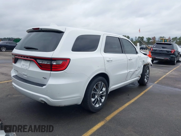 2020 Dodge Durango R/T with VIN 1C4SDHCT5LC116265, listed as a IAAI auction lot 40886708 with 127,343 mi miles and . Bid and sale history available at DreamBid. Image 4.