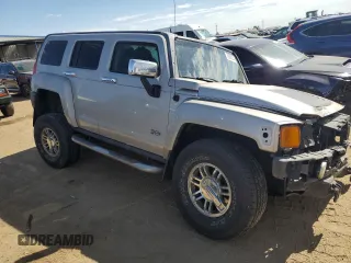2007 Hummer H3 SUV with VIN 5GTDN13E678131924, listed as a Copart auction lot 72397274 with Not Provided miles and Salvage Title. Bid and sale history available at carsss.com. Image 4.