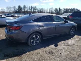 2019 Honda Insight EX with VIN 19XZE4F54KE000810, listed as a Copart auction lot 43331015 with 202,096 mi miles and Salvage Title. Bid and sale history available at carsss.com. Image 3.