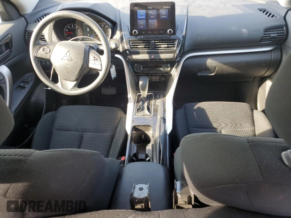 2023 Mitsubishi Eclipse Cross LE with VIN JA4ATVAA6PZ044262, listed as a Copart auction lot 57386495 with 17,663 mi miles and Salvage title. Bid and sale history available at DreamBid. Image 8.