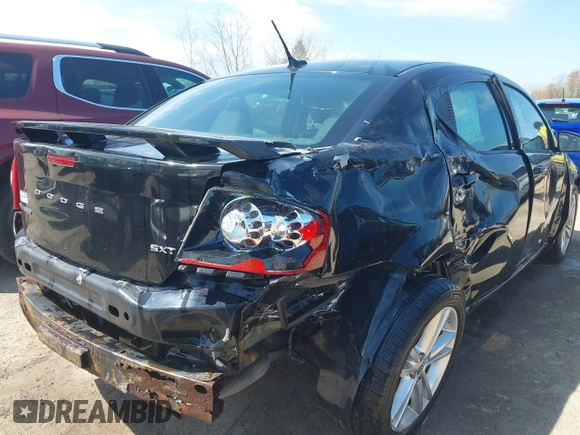 2013 Dodge Avenger SXT with VIN 1C3CDZCB0DN620279, listed as a IAAI auction lot 42094597 with 129,140 mi miles and . Bid and sale history available at DreamBid. Image 6.
