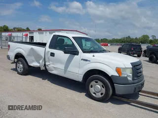 2009 Ford F-150 XL with VIN 1FTRF12W09KB16278, listed as a IAAI auction lot 41944849 with 104,427 mi miles and . Bid and sale history available at carsss.com. Image 1.
