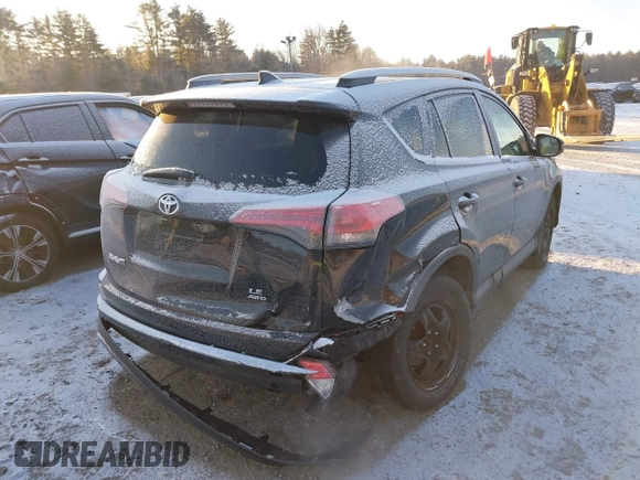 2017 Toyota RAV4 LE with VIN 2T3BFREV3HW603516, listed as a IAAI auction lot 41356653 with 90,544 mi miles. Bid and sale history available at carsss.com. Image 4.
