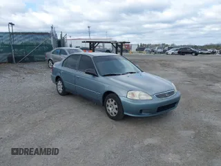2000 Honda Civic VP with VIN 2HGEJ6614YH547366, listed as a IAAI auction lot 42059413 with 139,669 mi miles. Bid and sale history available at carsss.com. Image 1.