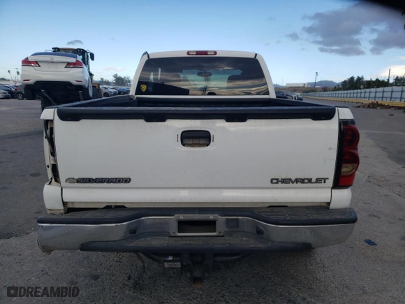 2004 Chevrolet Silverado 1500 LS with VIN 1GCEC19T34E400756, listed as a Copart auction lot 87506895 with 0 mi miles and Salvage Title. Bid and sale history available at carsss.com. Image 6.