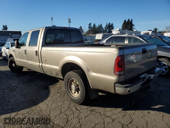 2003 Ford Super Duty F-250 XL with VIN 1FTNW20S03ED27345, listed as a Copart auction lot 86913354 with 0 mi miles and Salvage Title. Bid and sale history available at carsss.com. Image 2.