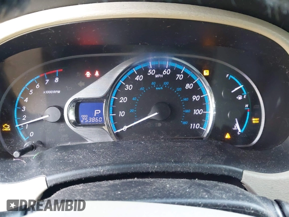 2011 Toyota Sienna XLE AAS with VIN 5TDYK3DC7BS051241, listed as a IAAI auction lot 42214806 with 253,860 mi miles and . Bid and sale history available at DreamBid. Image 7.