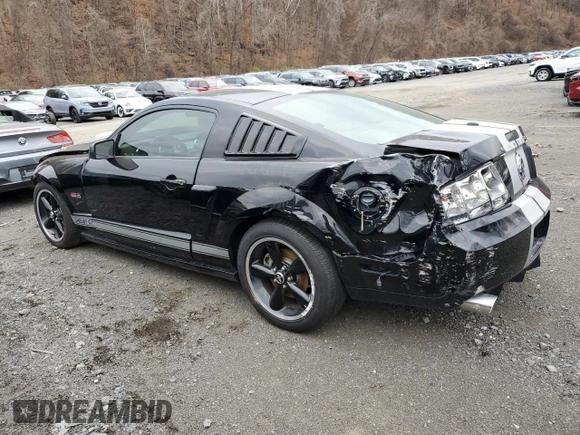 2007 Ford Mustang GT Deluxe with VIN 1ZVHT82H075356342, listed as a Copart auction lot 47814925 with 38,367 mi miles and Salvage Title. Bid and sale history available at carsss.com. Image 2.