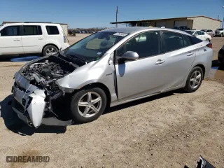 2021 Toyota Prius L Eco with VIN JTDKAMFU6M3146835, listed as a Copart auction lot 47549605 with 135,094 mi miles and Salvage Title. Bid and sale history available at carsss.com. Image 1.