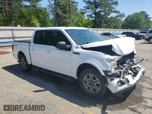 2018 Ford F-150 XL with VIN 1FTEW1CP2JFD48786, listed as a Copart auction lot 52201775 with 147,269 mi miles and Salvage Title. Bid and sale history available at carsss.com. Image 4.