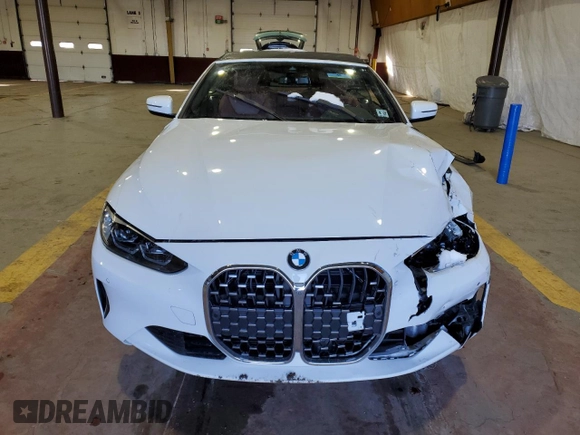 2023 BMW 4 Series 430i xDrive with VIN WBA43AT03PCL32501, listed as a Copart auction lot 42541515 with Not Provided miles and Salvage Title. Bid and sale history available at DreamBid. Image 5.