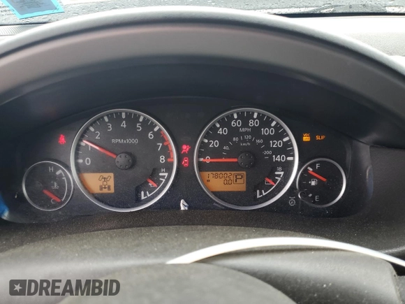 2005 Nissan Pathfinder SE z VIN 5N1AR18W65C701989, wystawiony jako Copart lot #55390455 z przebiegiem 178 002 mil mil oraz Szkoda całkowita • Salvage title. Historia ofert i sprzedaży dostępna na DreamBid. Obrazek 9.