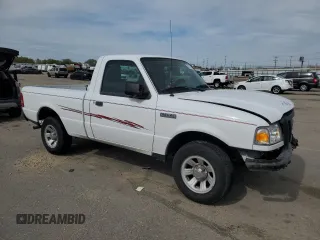 2006 Ford Ranger XL with VIN 1FTYR10D66PA82107, listed as a Copart auction lot 53112665 with 64,287 mi miles and Salvage title. Bid and sale history available at DreamBid. Image 4.