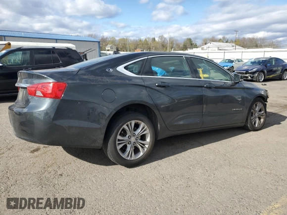 2014 Chevrolet Impala LT with VIN 2G1125S36E9191481, listed as a Copart auction lot 53455725 with 113,282 mi miles and Salvage Title. Bid and sale history available at DreamBid. Image 3.