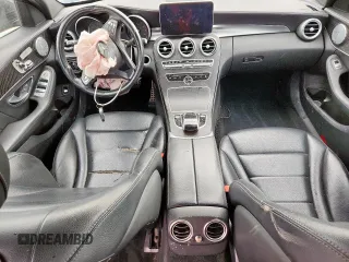 2016 Mercedes-Benz C 300 Luxury with VIN 55SWF4KB2GU110217, listed as a Copart auction lot 60351365 with Not provided miles and Salvage title. Bid and sale history available at DreamBid. Image 8.