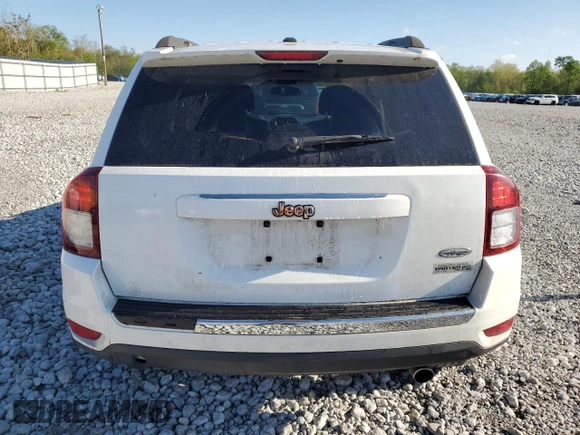 2017 Jeep Compass High Altitude with VIN 1C4NJCEB1HD199112, listed as a Copart auction lot 55627155 with 184,536 mi miles and Salvage title. Bid and sale history available at DreamBid. Image 6.