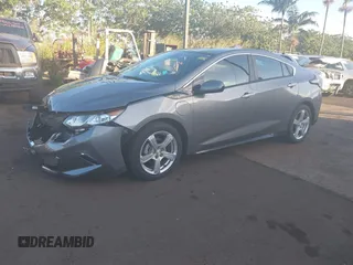 2019 Chevrolet Volt LT with VIN 1G1RA6S53KU127281, listed as a IAAI auction lot 41338231 with 23,554 mi miles. Bid and sale history available at carsss.com. Image 2.