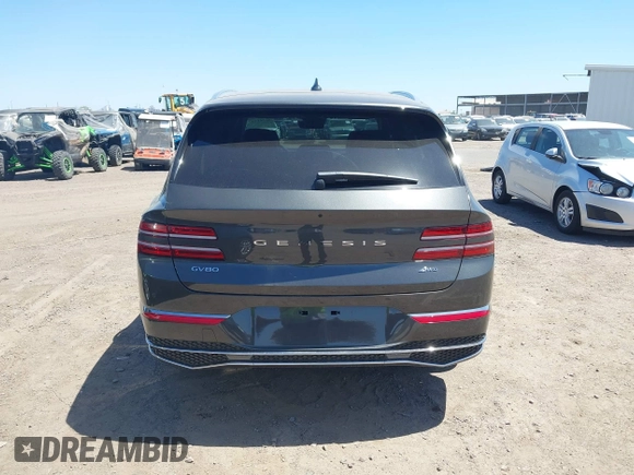 2025 Genesis GV80 Standard with VIN KMUHFESB6SU273191, listed as a IAAI auction lot 42121747 with 1,815 mi miles and . Bid and sale history available at DreamBid. Image 16.