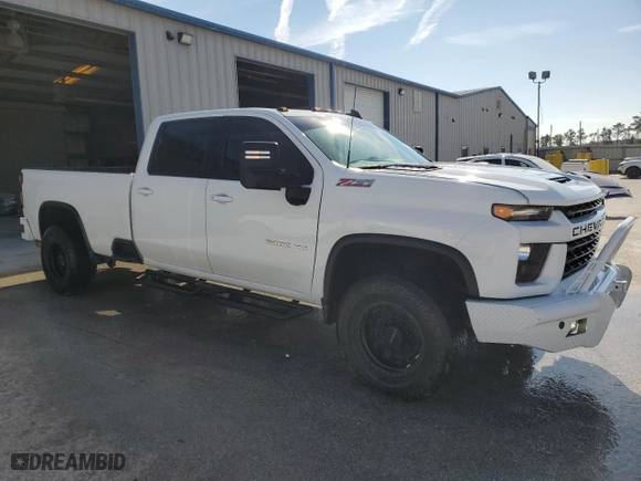 2022 Chevrolet Silverado 3500HD LT with VIN 1GC4YTEY7NF291675, listed as a Copart auction lot 78471754 with 70,692 mi miles and Salvage Title. Bid and sale history available at carsss.com. Image 4.