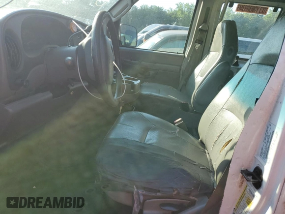 2007 Ford Econoline Cargo Commercial with VIN 1FTNS24W67DB44004, listed as a Copart auction lot 59058654 with 232,452 mi miles and Salvage Title. Bid and sale history available at DreamBid. Image 7.